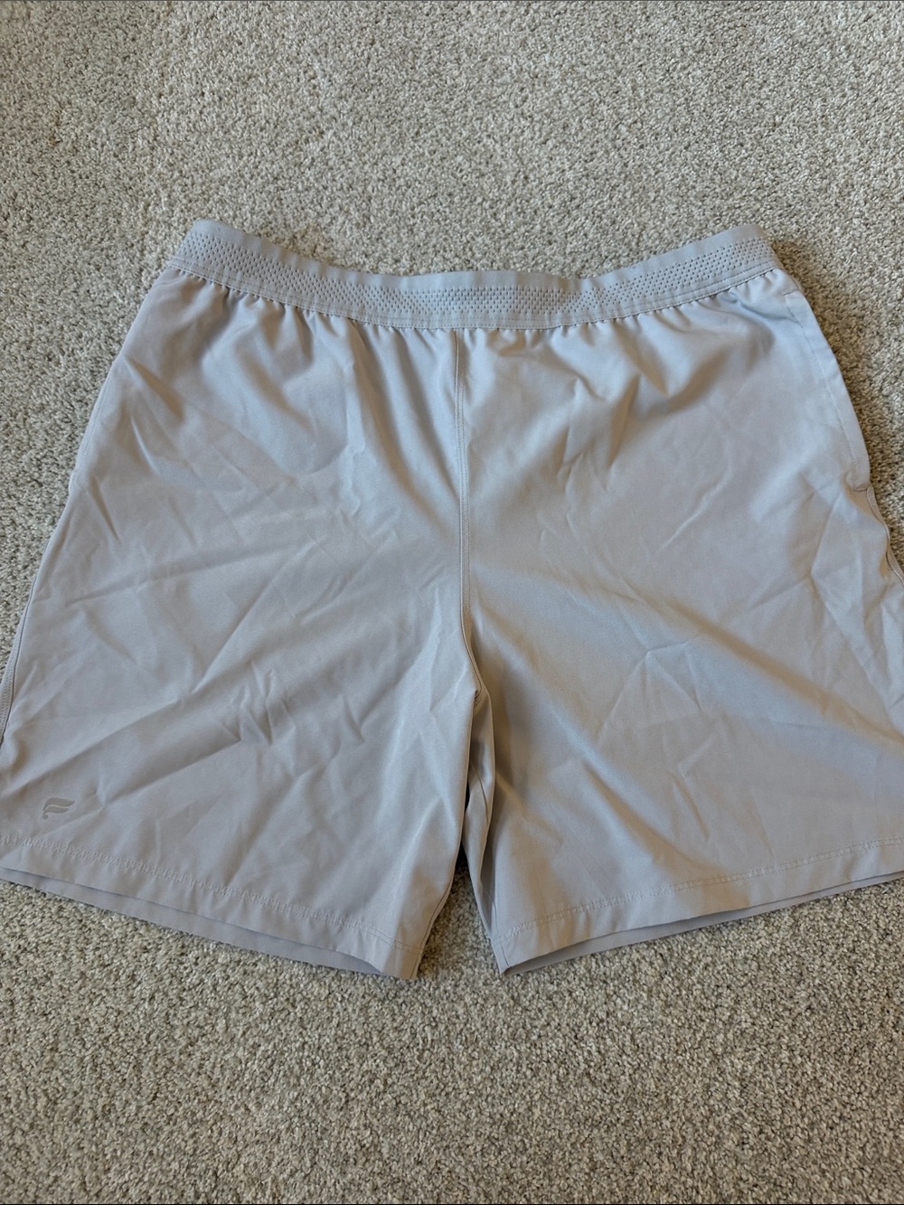 Men's Light Gray Performance Shorts (xl)
